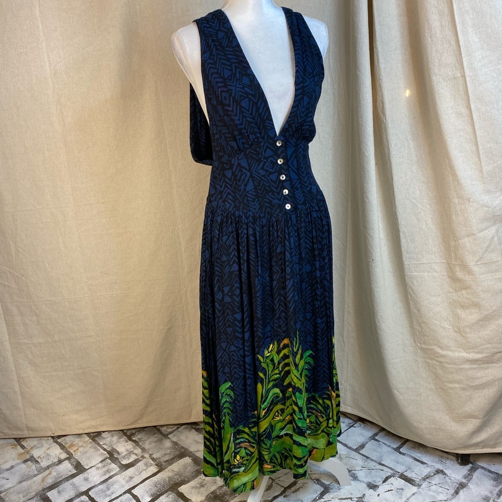 Free people drap back dress size 6